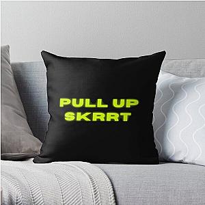 Bryson Tiller Lyrics   Pull up SKRRT Throw Pillow RB1412