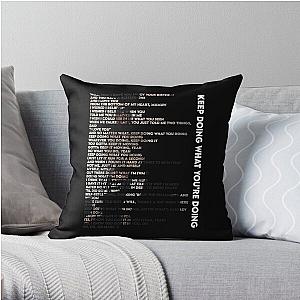 Bryson Tiller Throw Pillow RB1412