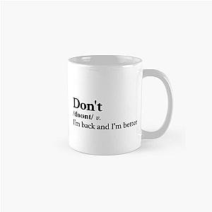 Bryson Tiller Aesthetic Motivational Hip Hop Quote Lyrics Classic Mug RB1412