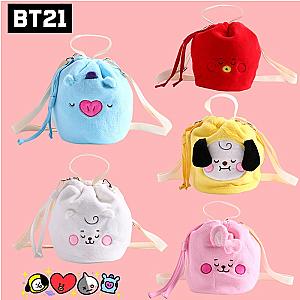 BT21 Sleeping Dream Baby Series Large-Capacity Bucket Bag