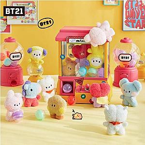 10-13cm BT21 Mini Stuffed Animal Doll Blanket Plush