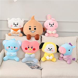 25-45cm BT21 Sitting Doll Stuffed Animal Plush