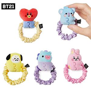 BT21 Kpop Cartoon Super Star Plushie Hair Rope