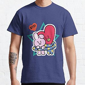 BT21 T-Shirts - Bt21 Tata and Cooky Classic T-Shirt RB2103