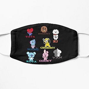 BT21 Face Masks - BT21 Club  Flat Mask RB2103