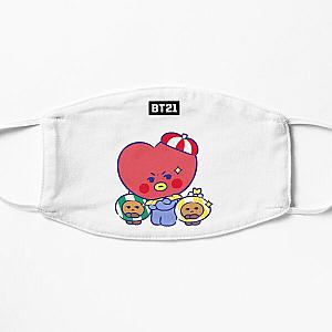 BT21 Face Masks - bt21 bts exclusive design 108  Flat Mask RB2103