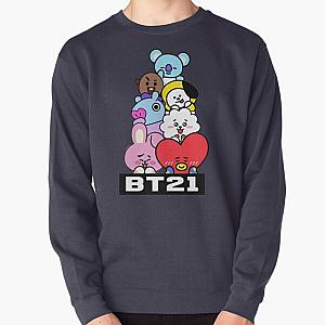 BT21 Sweatshirts - BT21 Family Room Pullover Sweatshirt RB2103