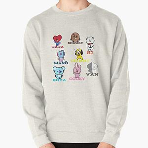 BT21 Sweatshirts - BT21 Club  Pullover Sweatshirt RB2103