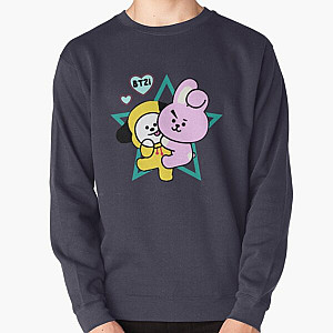 BT21 Sweatshirts - Bt21 Cooky and Chimmy Pullover Sweatshirt RB2103