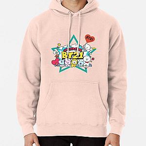 BT21 Hoodies - Bt21 Baby  Pullover Hoodie RB2103