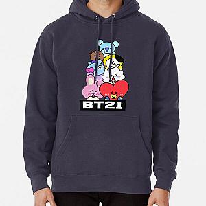 BT21 Hoodies - BT21 Family Room Pullover Hoodie RB2103