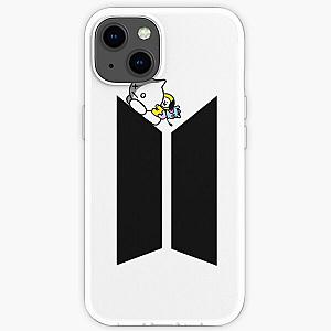 BT21 Cases - BTS Logo With VAN, CHIMMY, and MANG iPhone Soft Case RB2103