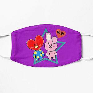 BT21 Face Masks - Bt21 Tata and Cooky Flat Mask RB2103