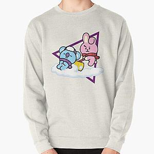 BT21 Sweatshirts - BT21 cooky and koya Pullover Sweatshirt RB2103