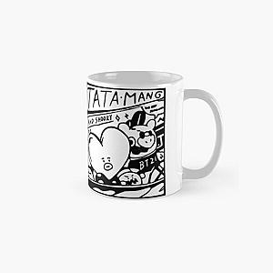 BT21 Mugs - V kim taehyun TATA and MANG and SHOOKY BT21 Classic Mug RB2103