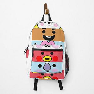 BT21 Backpacks - BT21 Character Faces Backpack RB2103