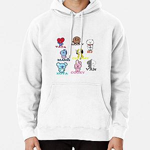 BT21 Hoodies - BT21 Club  Pullover Hoodie RB2103