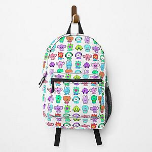 BT21 Backpacks - Colourful BT21 Character Pattern Style Backpack RB2103