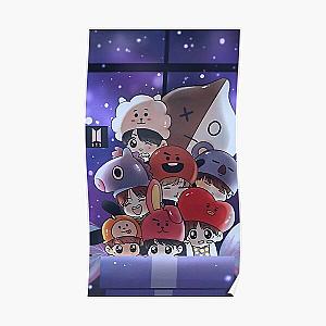 BT21 Posters - BT21 Group Poster RB2103