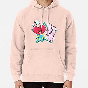 BT21 Hoodies - Bt21 Tata and Cooky Pullover Hoodie RB2103