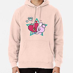 BT21 Hoodies - Bt21 Tata and Cooky Pullover Hoodie RB2103