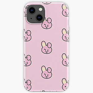 BT21 Cases - BT21 COOKY pattern collage iPhone Soft Case RB2103