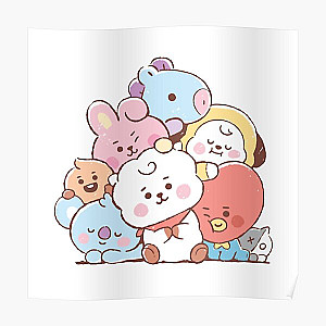 BT21 Posters - BTS BT21 character Poster RB2103
