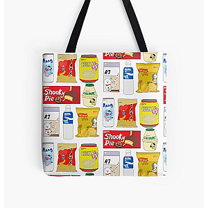 BT21 Bags - BT21 Snack collection All Over Print Tote Bag RB2103