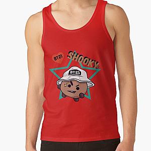 BT21 Tank Tops - Bt21 Baby Shooky Tank Top RB2103