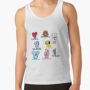 BT21 Tank Tops - BT21 Club  Tank Top RB2103