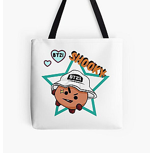 BT21 Bags - Bt21 Baby Shooky All Over Print Tote Bag RB2103
