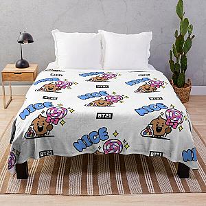 BT21 Blanket - bt21 bts exclusive design 126  Throw Blanket RB2103