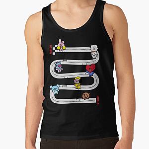 BT21 Tank Tops - Best Selling Cute Battle BT21 Tank Top RB2103