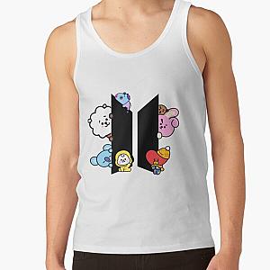 BT21 Tank Tops - BT21 Hide and Seek  Tank Top RB2103