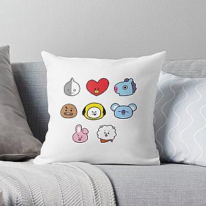 BT21 Pillows - BT21  Throw Pillow RB2103