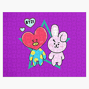 BT21 Puzzles - Bt21 Tata and Cooky Jigsaw Puzzle RB2103