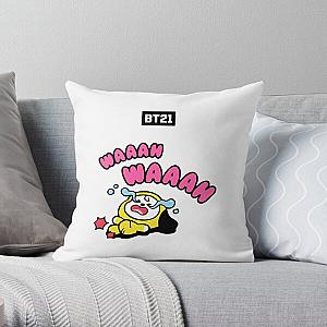 BT21 Pillows - bt21 bts exclusive design 129  Throw Pillow RB2103