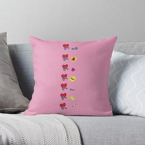 BT21 Pillows - BT21 Tata V BTS Throw Pillow RB2103