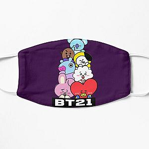 BT21 Face Masks - BT21 Family Room Flat Mask RB2103