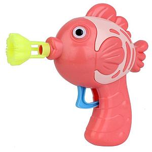 Red Cute Fish Soap Water Bubble Gun Cool Bubble Gun