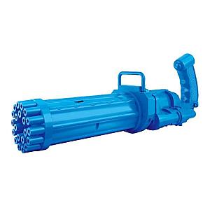 Blue Gatling Bubble Machine 21 Hole Bubble Gun