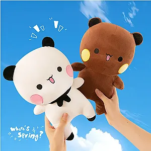 Hot Cute Bubu And Dudu Panda Plush Toys Cute Panda Yier Dolls Pillows