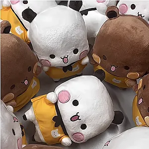 20cm 2pcs Bubu And Dudu Panda Plush Cute Cartoon Panda Bear Doll For Kids