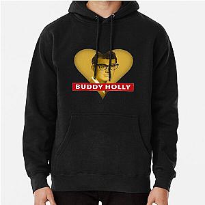Love Buddy Holly Pullover Hoodie