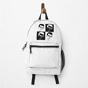 Buddy Holly Black and White Backpack