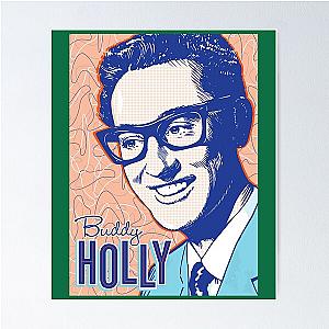 Buddy holly poster funny optimized Poster