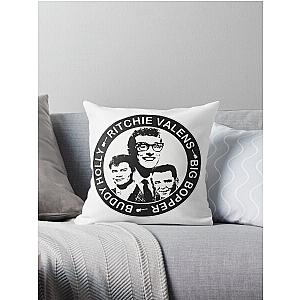 Buddy Holly Throw Pillow