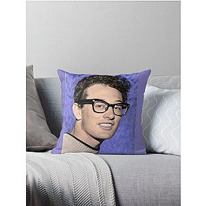 buddy holly Throw Pillow