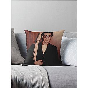 Buddy Holly  Throw Pillow