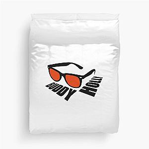 Glasses Buddy Holly Duvet Cover